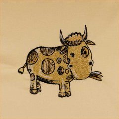 BFC1692 Sketchy Pals - Filled Version - Cow