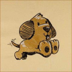 BFC1692 Sketchy Pals - Filled Version - Puppy