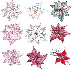 BFC1706 Quick and Easy Poinsettias