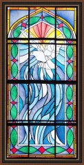 BFC1711 Stained Glass Dove of Peace