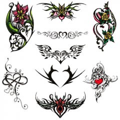BFC1737 Tribal Hearts