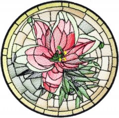 BFC1755 Stained Glass Circles and Frames - 01