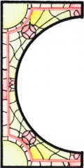 BFC1755 Stained Glass Circles and Frames - 06