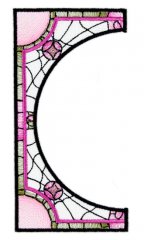 BFC1756 Stained Glass Circles and Frames - 06