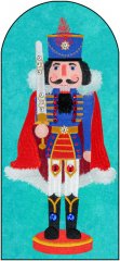 BFC1773 Large Blue And Red Nutcracker