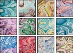 BFC1820 Marbleized Quilt Blocks