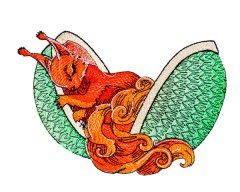 1871 Fairy  Squirrel