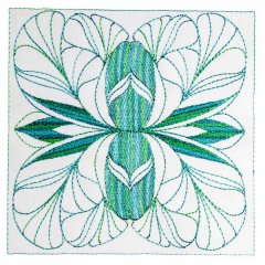 Art Nouveau Ornamental Quilt Blocks 1&2