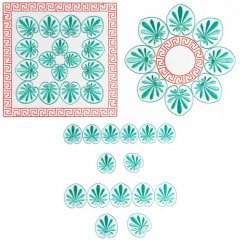 BFC1892 Greek Quilt Block Kit 1