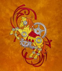 BFC1904 Steampunk Horse