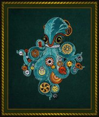 BFC1911 Steampunk Octopus
