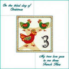 BFC1945 Third Day of Christmas