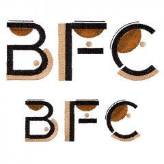 BFC1966 Boho Alphabet