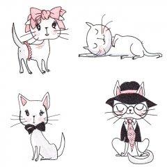 BFC1974 Cute Cats