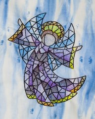 BFC2033 Stained Glass Angels