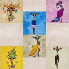 BFC2041 The Reindeer Divas