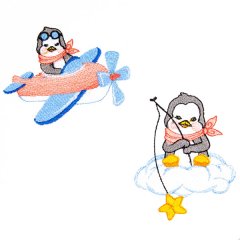 BFC2087 Cute Baby Penguins