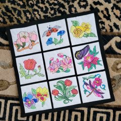 BFC2090 QIH Coloring Quilt Blocks