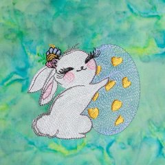 BFC2130 Adorable Easter Bunnies
