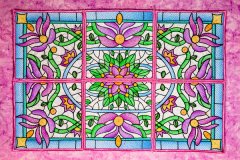 BFC2136  Pretty Colored Florals