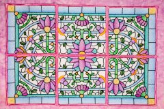 BFC2137  Pretty Colored Florals 2