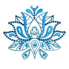 BFC2139 Lotus Motif