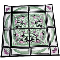 BFC2146 Art Nouveau Quilt Block and Border