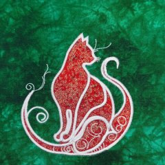 BFC2147 Kitty Applique Silhouettes