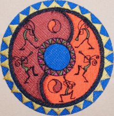 BFC30341 Kokopelli Sun