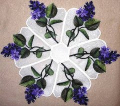 BFC0279 Lilac Doily