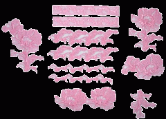 BFC0277 Lace - Floral Elegance