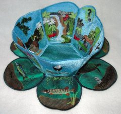 BFC0287 Lace Bowl and Doily The Fishin Hole