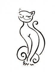 BFC31275 Curly Cat 3