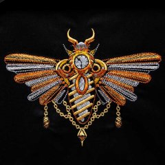 BFC1899 Steampunk Moth