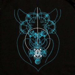 BFC31584 White on Blue Fractal