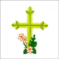 BFC31610 Cross with Daffodils