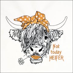 BFC31614  Romantic Scottish Cow