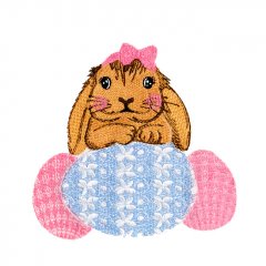 BFC31615 Easter Rabbit with Eggs