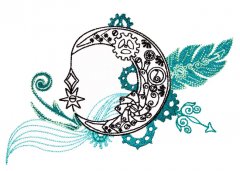 BFC31723 Steampunk in Shades of Teal