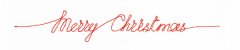 BFC31777 Merry Christmas Edge to Edge Border