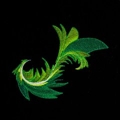 BFC31877 Electric Green Fractal