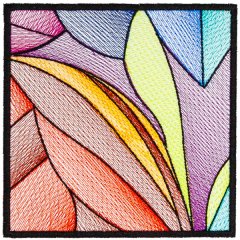 BFC31901 Stained Glass Quilt Block 7