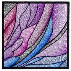 BFC31915 Stained Glass Quilt  Block 16