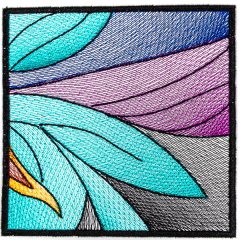 BFC31923 Stained Glass Quilt  Block 24