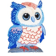 BFC31927 Big Eyed Papa Owl