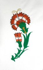 BFC0577 Iznik Pottery Florals 08