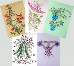 BFC0589 Crystal Flowers