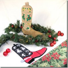 BFC0601 Quilt in the Hoop Christmas Stocking III