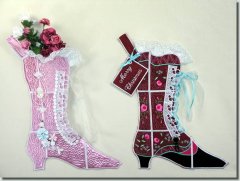BFC0626 Quilt in the Hoop Christmas Stocking V