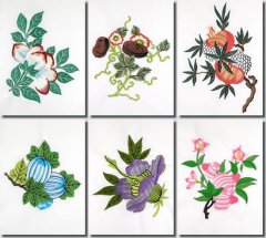 BFC0727 Variegated Flowers